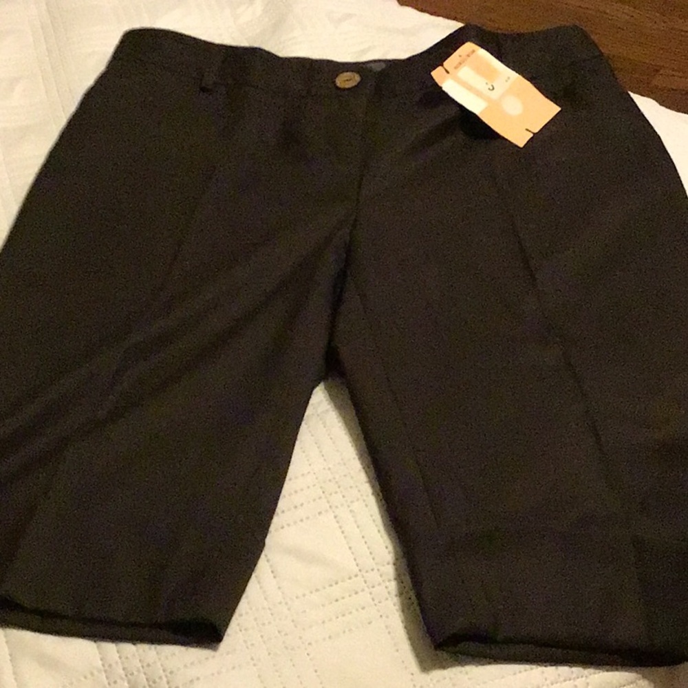 Shorts with Button Detail